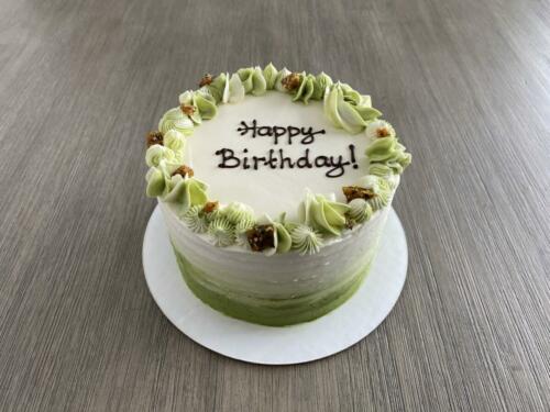 Matcha Ombre Cake